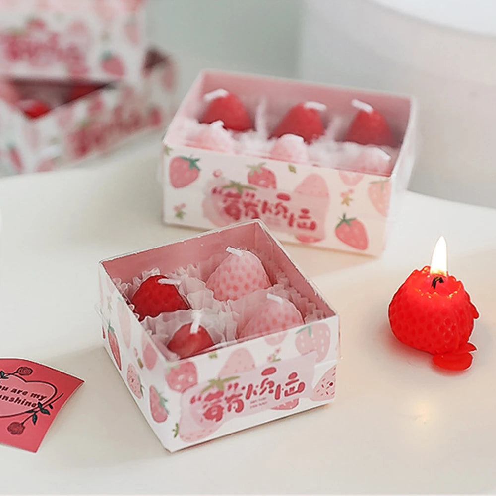 Bougies à la Fraise