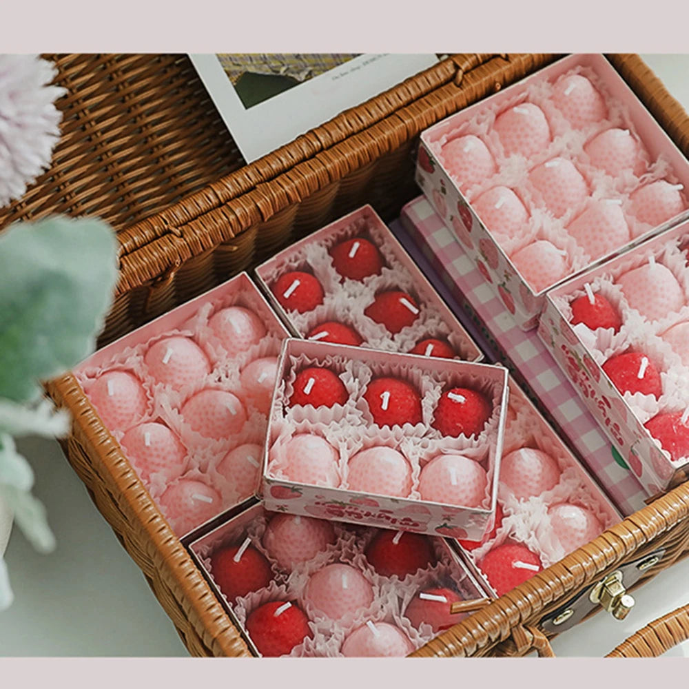 Bougies à la Fraise