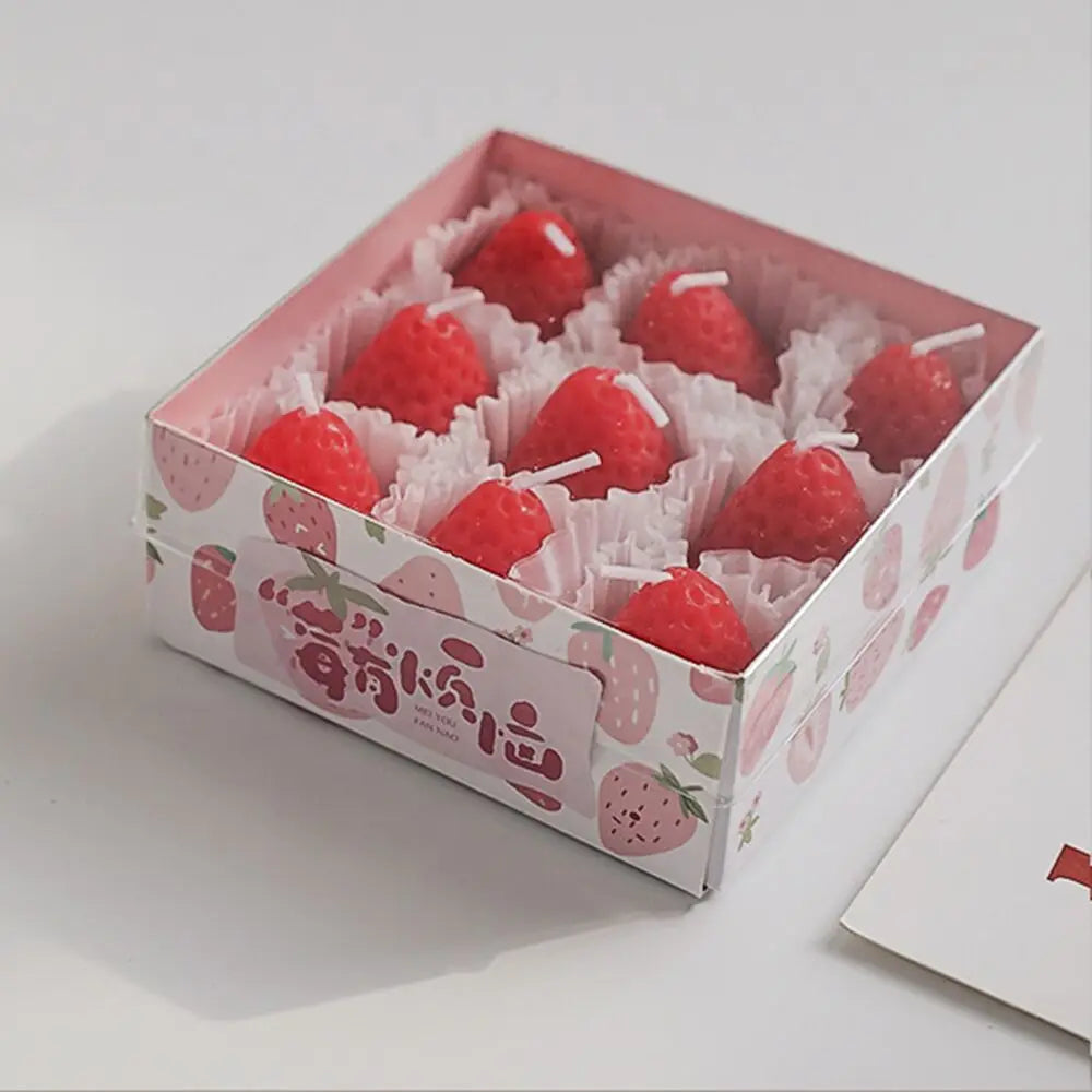 Bougies à la Fraise
