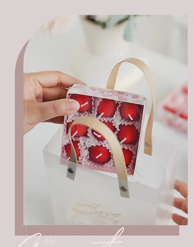 Bougies à la Fraise