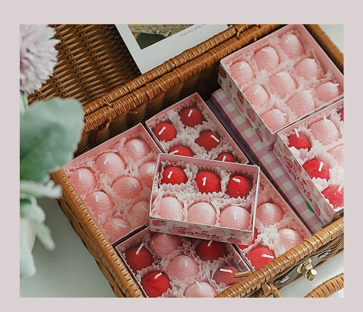 Bougies à la Fraise