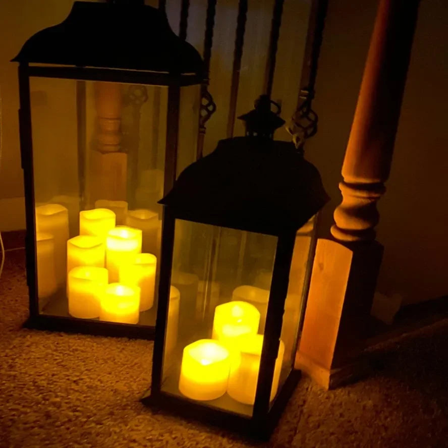 Bougies LED scintillantes