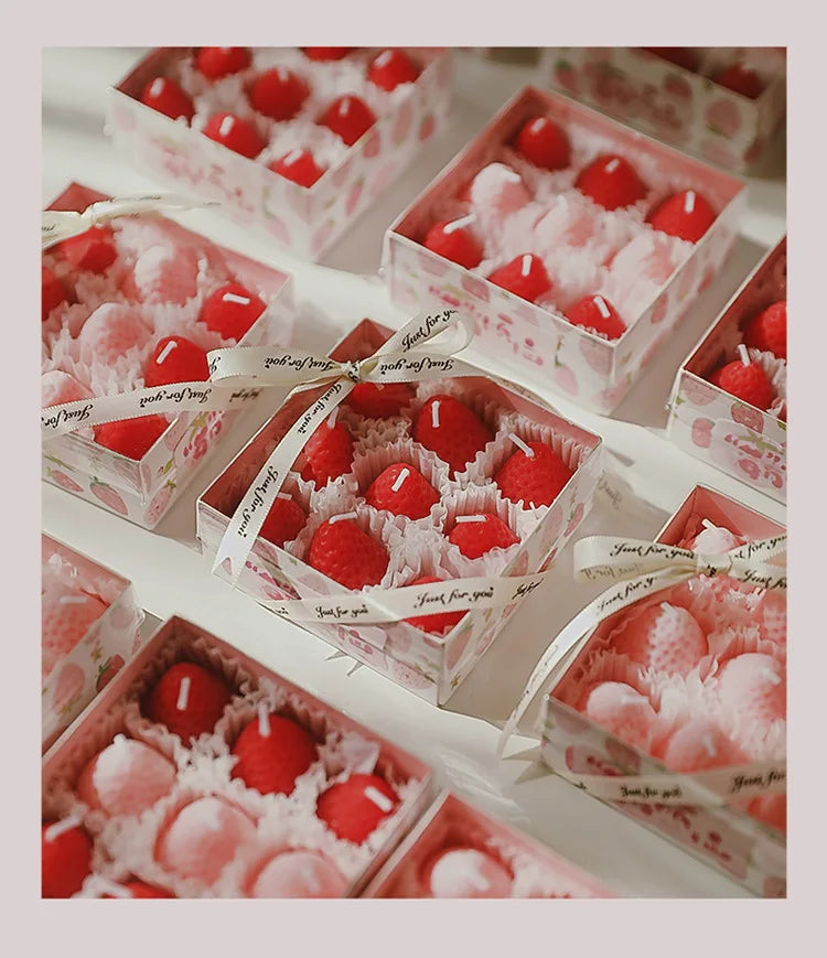 Bougies à la Fraise