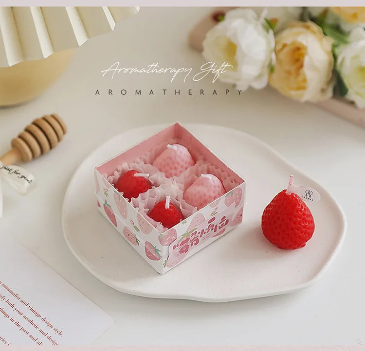 Bougies à la Fraise