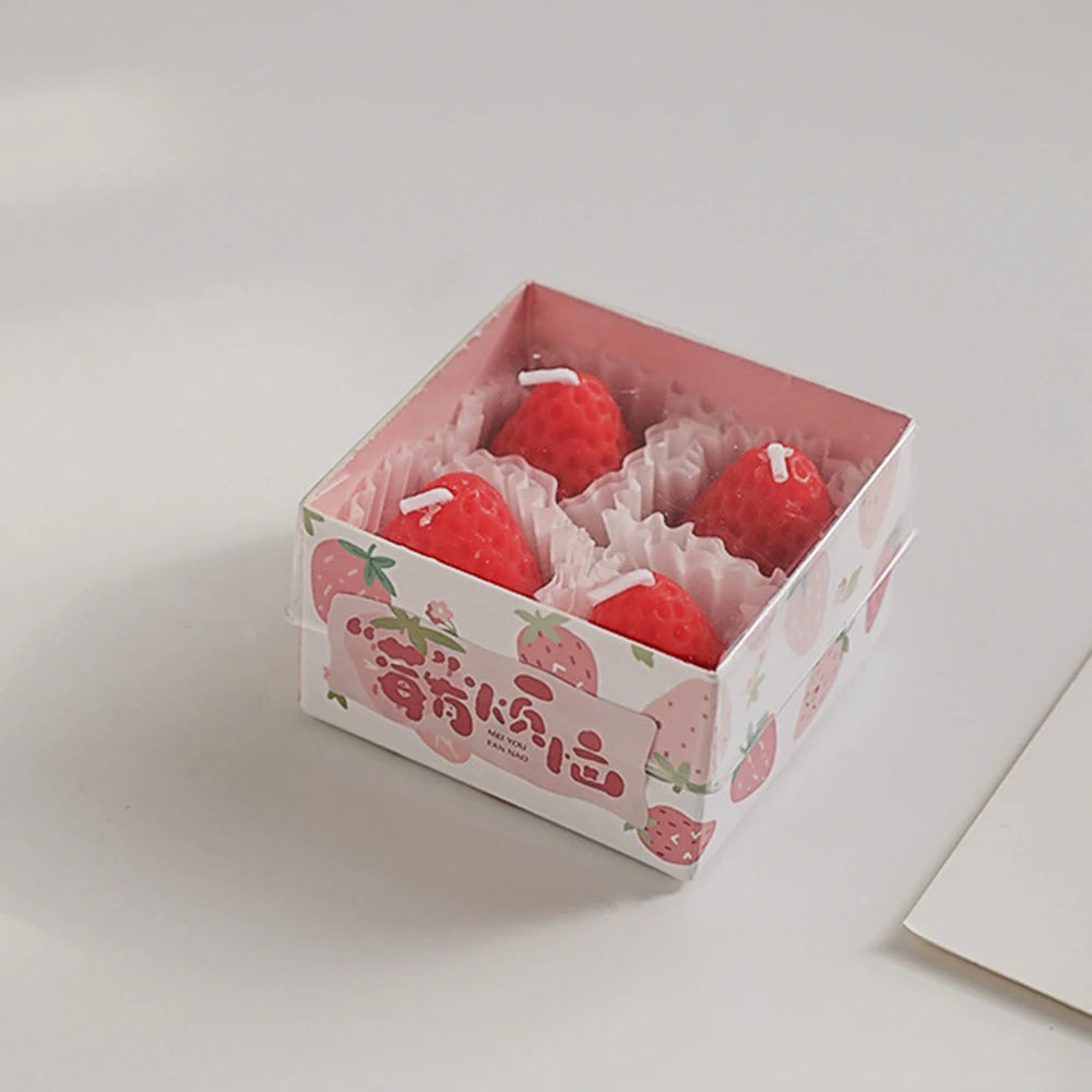Bougies à la Fraise