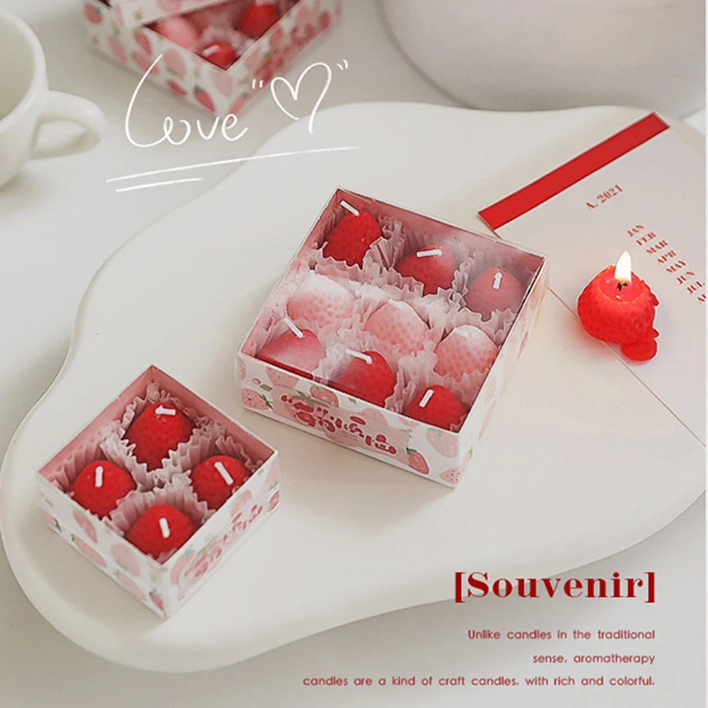 Bougies à la Fraise