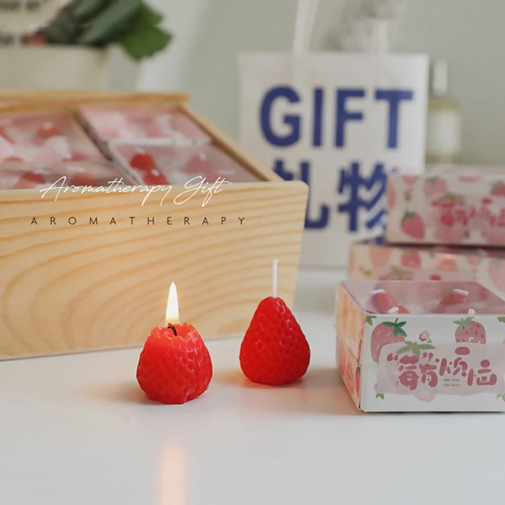 Bougies à la Fraise