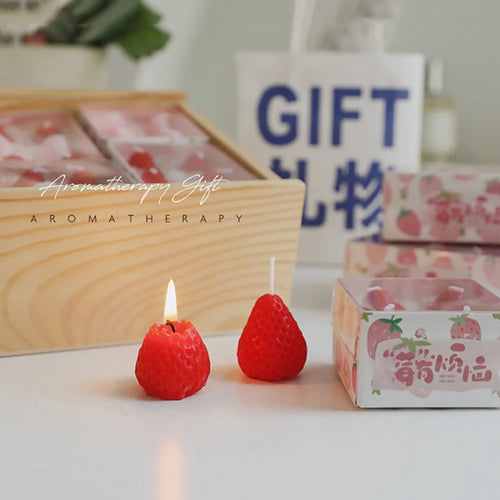 Bougies à la Fraise