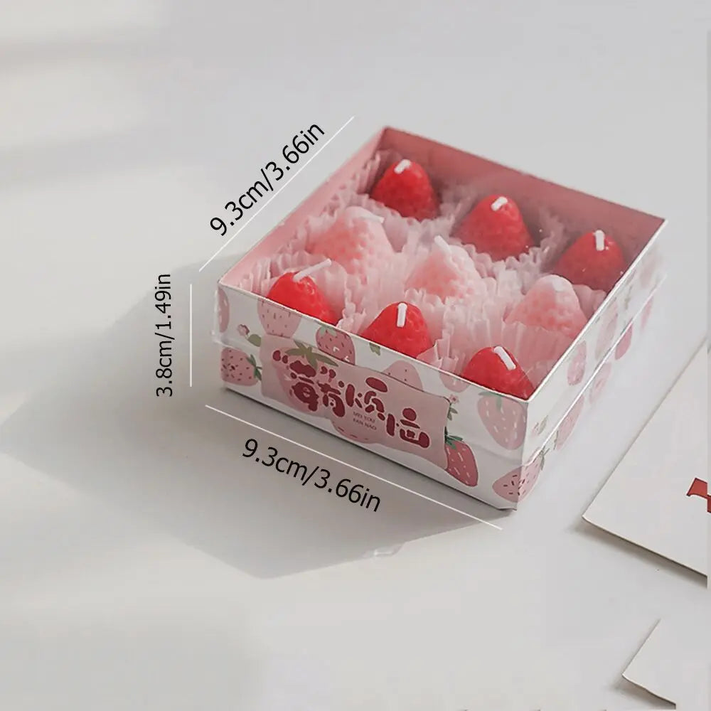Bougies à la Fraise