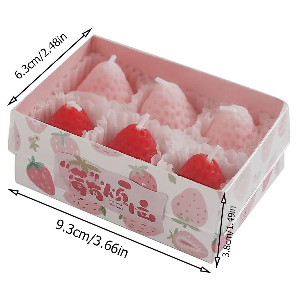 Bougies à la Fraise