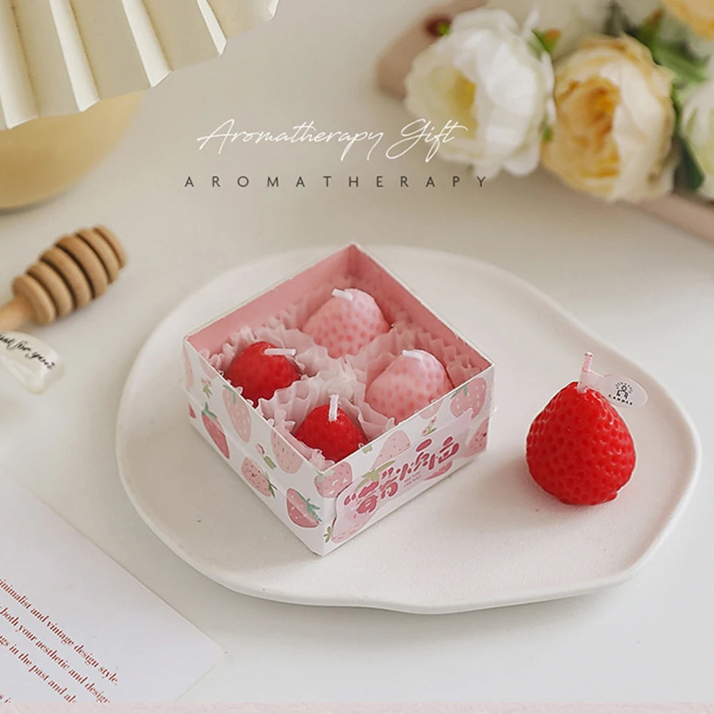 Bougies à la Fraise
