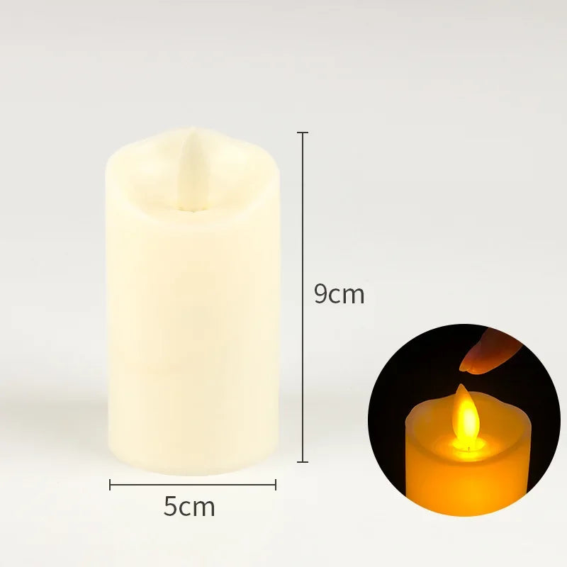 Bougies LED scintillantes