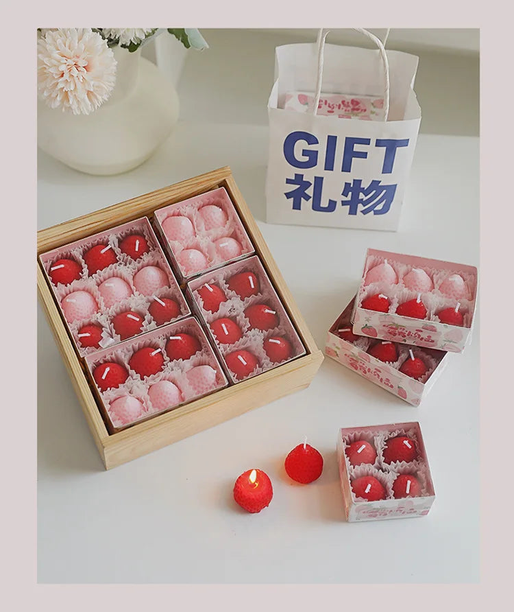 Bougies à la Fraise