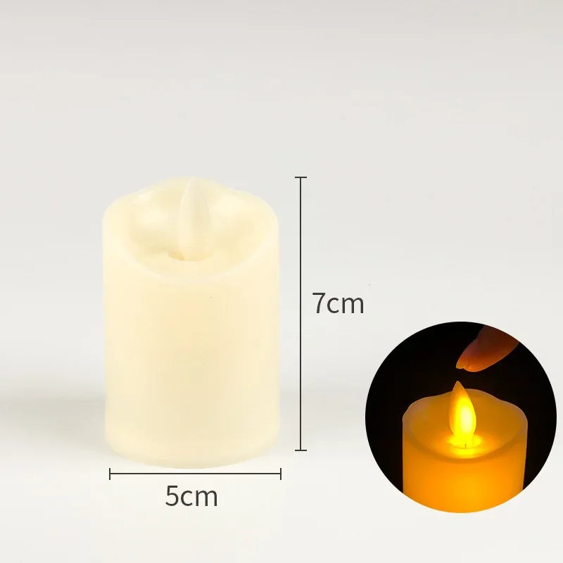 Bougies LED scintillantes