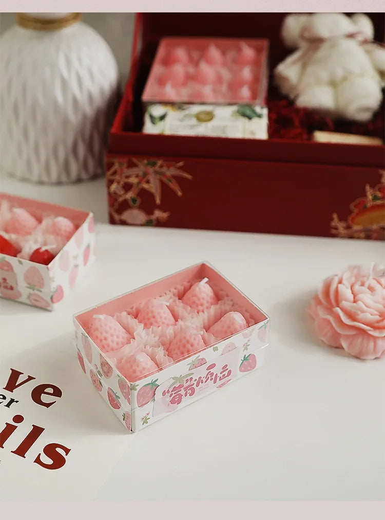 Bougies à la Fraise