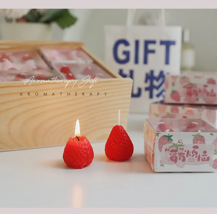 Bougies à la Fraise